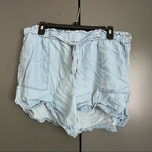 Chambray Aerie Camp Short